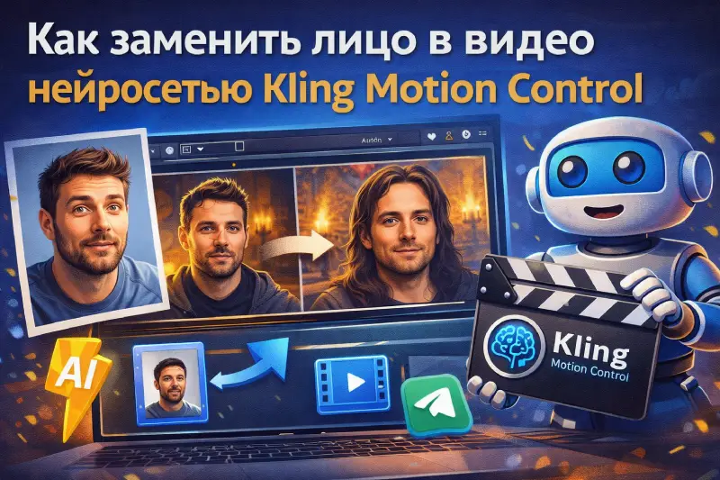 Как заменить лицо в видео
