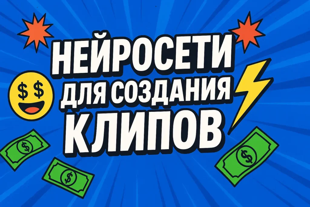 Нейросети для создания клипов: по музыке, по тексту, из видео — российские решения 2025